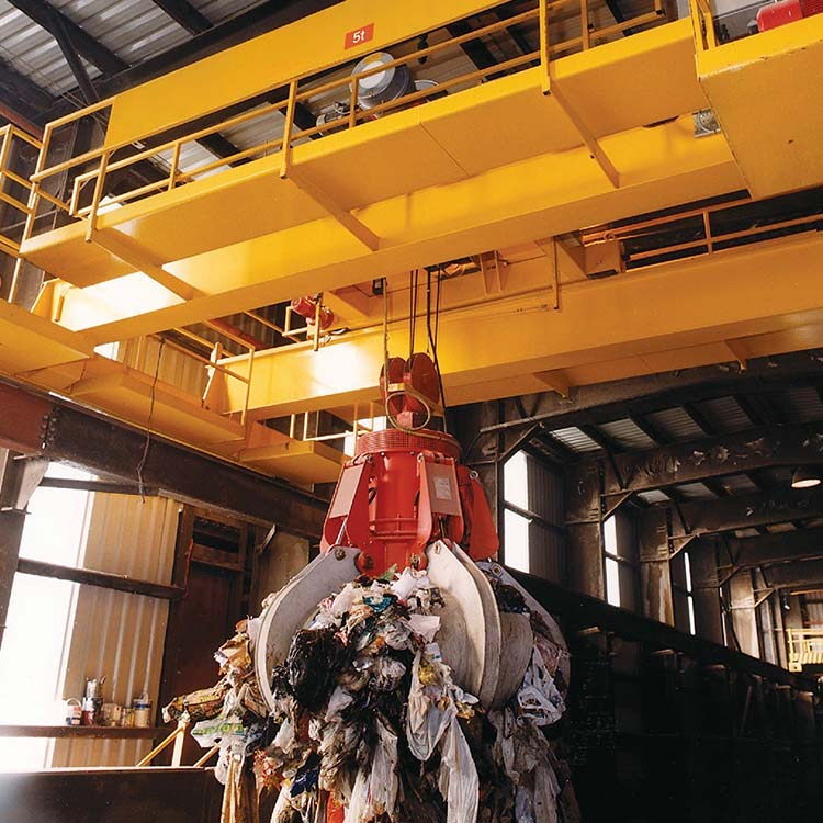 無人值守自動(dòng)化起重機(jī)在安徽某垃圾發(fā)電廠中的應(yīng)用 