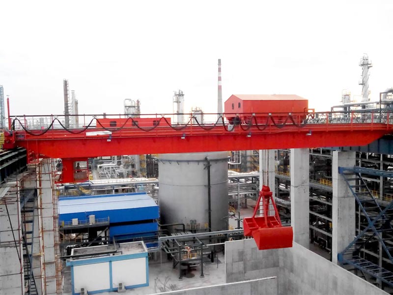 雙梁橋式抓斗式起重機